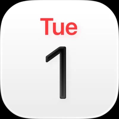 Apple Calendar Apple Calendar